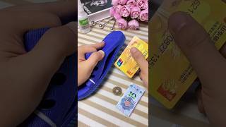 Glued slippers with powerful Feviquick🙀shorts video [upl. by Adyl]