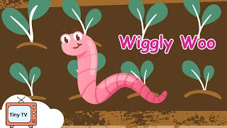 Wiggly Woo  There’s A Worm At The Bottom Of My Garden  Nursery Rhymes amp Kids Songs [upl. by Nerua62]