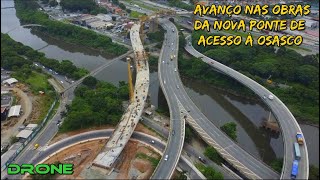 Vídeo Extra Avanço nas obras da nova ponte de acesso à Osasco  Grande São Paulo [upl. by Cannon]