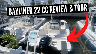 Bayliner Trophy 22 CC Boat Review amp Tour [upl. by Meer]