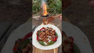 Tavuk şiş  Chicken shish 🍗 cooking outdoorcooking campingfood asmr cookingfood [upl. by Yendahc]