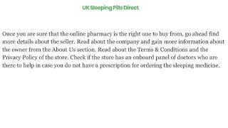 How to find the most reliable pharmacy online to buy Zopiclone 7 5mg for next day delivery [upl. by Kenzie582]