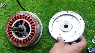 BLDC Hub Motor 350w hub motorBLDC  Best Electric Bicycle Hub Motor [upl. by Nednyl626]