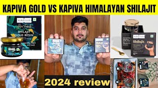 Kapiva shilajit gold resin vs kapiva himalayan shilajit [upl. by Deenya]