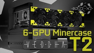 NEW Veddha 6Bay T2 Mining Rig Frame Build [upl. by Lissi]