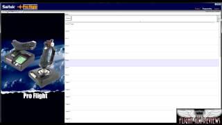 Saitek X52 Pro Software Review and Tutorial HD [upl. by Atnovart]