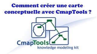 Cmap Tools tutoriel français  Comment créer une carte conceptuelle [upl. by Rehpretsirhc]