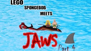 Lego Spongebob Meets JAWS Part 4 [upl. by Itraa]