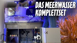 360 Liter KOMPLETTSET Meerwasseraquarium  AUFBAU  TECHNIK installieren  PlanktonPlus Aquaristik [upl. by Crellen420]