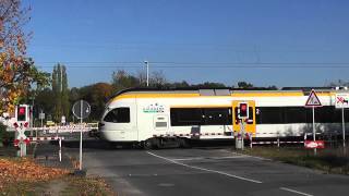 Bahnübergang quotDeller Wegquot Kaldenkirchen  große Lichtzeichen von SampB  6 Teil [upl. by Eniamrahc]