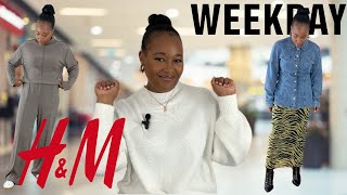 HampM AND WEEKDAY AUTUMN HAUL  NEW IN HAUL TRY ON [upl. by Vinia647]