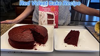 Red Velvet Cake Recipe [upl. by Elleinahc]