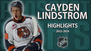 Cayden Lindstrom  202324 Highlights [upl. by Blossom]