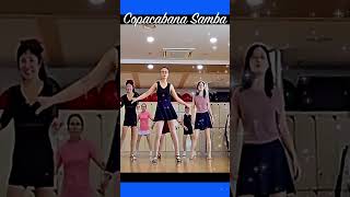 Copacabana Samba Line Dance JMP피트니스·라인댄스  SHORTS  코파카바나 삼바 라인댄스 [upl. by Spiros857]