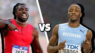 Fastest 200m of 2024  Lestile Tebogo vs Noah Lyles Monaco Diamond League [upl. by Nickles]