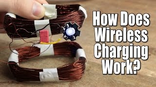 How Does Wireless Charging Work  Crude Wireless Energy Transfer Circuit [upl. by Ingar993]