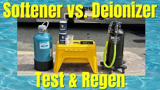 Softener REGEN vs Deionizer Differences [upl. by Esiuqcaj]