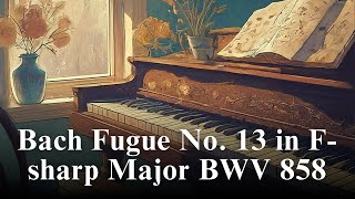 quotBach Fugue No 13 in Fsharp Major BWV 858 from WTC Book 1quot played by Jefferson Lin [upl. by Kissiah]