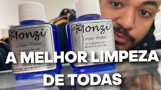 COMO LIMPAR A SUA PRATA 925  aprenda a utilizar o MONZI limpa pratas [upl. by Ardnak746]