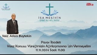 Diri Su Kilisesi Pazar İbadeti  17112024 [upl. by Remat]