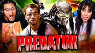 PREDATOR 1987 MOVIE REACTION FIRST TIME WATCHING Arnold Schwarzenegger  Full Movie Review [upl. by Esya]