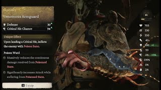 How to get Venomous Armguards Secret Legendary Equipment in Chapter 4  Black Myth Wukong [upl. by Dlorad669]