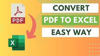 How to Convert PDF to Excel  PDF to Excel  PDF to Excel Converter [upl. by Prochora]