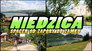 NIEDZICA Spacer od Zapory do Zamku  Niedzica walking tour  Poland 4k [upl. by Leeann356]