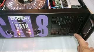 kaibahan ng Trident CA18 power amplifier part2 [upl. by Edin]