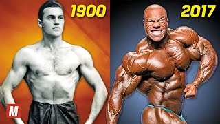 Evolution of Bodybuilding  From 1900 To 2017 [upl. by Lotsyrk]