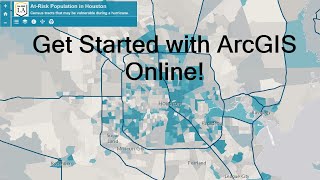 Get Started With ArcGIS Online  2020 Tutorial for beginners [upl. by Berard]