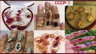 Золото СССР реальные способы проверки украшений СССР USSR gold real ways to check USSR jewelry [upl. by Hgielah8]