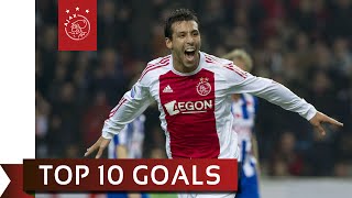 TOP 10 GOALS  Mounir El Hamdaoui [upl. by Nnylylloh]