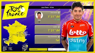 TDF 2023  DESCENTE DU MOMENT  Caleb Ewan 151quot84 [upl. by Edveh]