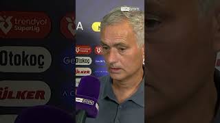 🎙️ Mourinhonun Derbi Mağlubiyeti Sonrası Görüşleri shorts fenerbahçe galatasaray [upl. by Akemor]