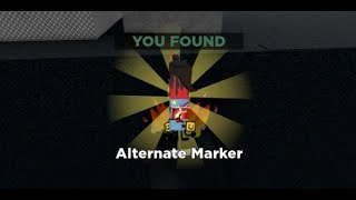 How to get ALTERNATE marker in FIND THE MARKERS Roblox  PASSCODE  UPDATED 2024 [upl. by Ellenwad602]