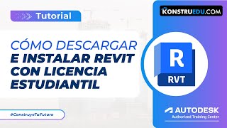 ¡Descarga e instala Revit GRATIS Licencia estudiantil  Tutorial Paso a paso [upl. by Bisset774]