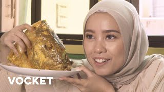 VOCKET MAKAN Bella Makan Besar Di Hameediyah Restoran Nasi Kandar Tertua Di Pulau Pinang [upl. by Ramey386]