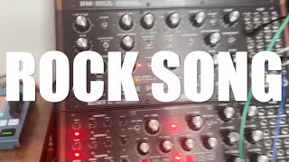 ROCK SONG  Moog Mother 32 DFAM SubHarmonicon amp Labyrinth [upl. by Keldah196]