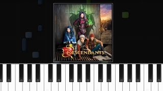 Descendants ft Mitchell Hope  Did I Mention  Piano Tutorial  Chords  How To Play  Cover [upl. by Justine293]