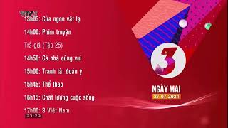 VTV3 ident 2023  nay  GTCT Ngày mai 2772024 [upl. by Araek]