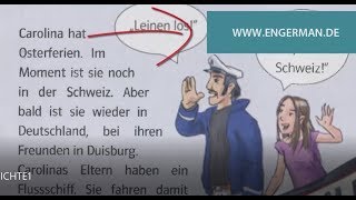 Geschichte für Anfänger 1  Deutsch lernen [upl. by Aleik]