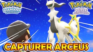 Capturer ARCEUS  Pokémon Diamant Étincelant et Perle Scintillante [upl. by Mazman856]