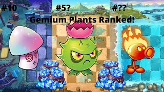 All PVZ2 Gemium plants ranked [upl. by Bullivant]