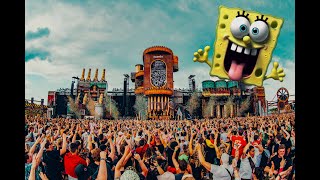 SpongeBob SquarePants Theme Blasterjaxx Remix [upl. by Ainwat]