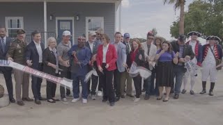 Tunnel to Towers Foundation unveils Houston Veterans Village [upl. by Bradeord]