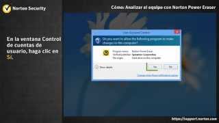 Cómo analizar el equipo con Norton Power Eraser  Norton Security [upl. by Jolda]