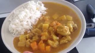 Kuchnia koreańskajak zrobić pyszne curry z ryżemOttogi Curry [upl. by Nyliuqcaj]