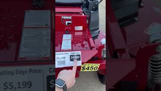 NEW 48 inch Ferris zero turn mower below 4600 at Caldwell Equipment [upl. by Ataynik]