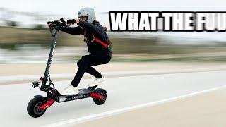 This “745 MPH” Electric Scooter Might KILL You  Nanrobot LS7 Review [upl. by Anelat]